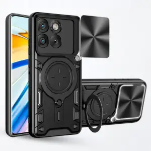 Чехол BeCover Full Guard Slide Magnetic для Motorola Edge 70 Black (716389)