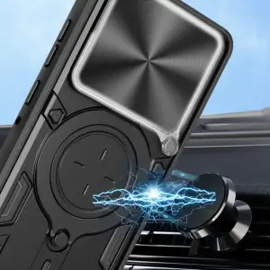 Чехол BeCover Full Guard Slide Magnetic для Motorola Edge 70 Black (716389)