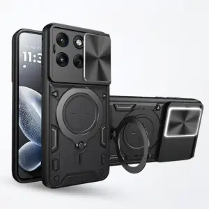 Чехол BeCover Full Guard Slide Magnetic для Motorola Edge 70 Fusion Black (716391)
