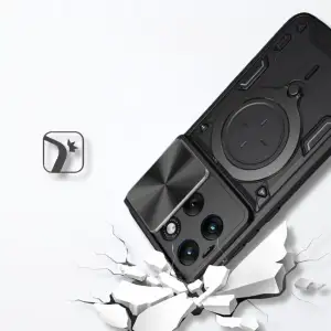 Чехол BeCover Full Guard Slide Magnetic для Motorola Edge 70 Fusion Black (716391)