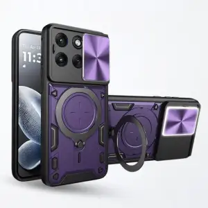 Чехол BeCover Full Guard Slide Magnetic для Motorola Edge 70 Fusion Purple (716392)