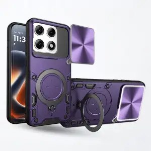 Чехол BeCover Full Guard Slide Magnetic для Motorola Edge 70 Pro Purple (716394)