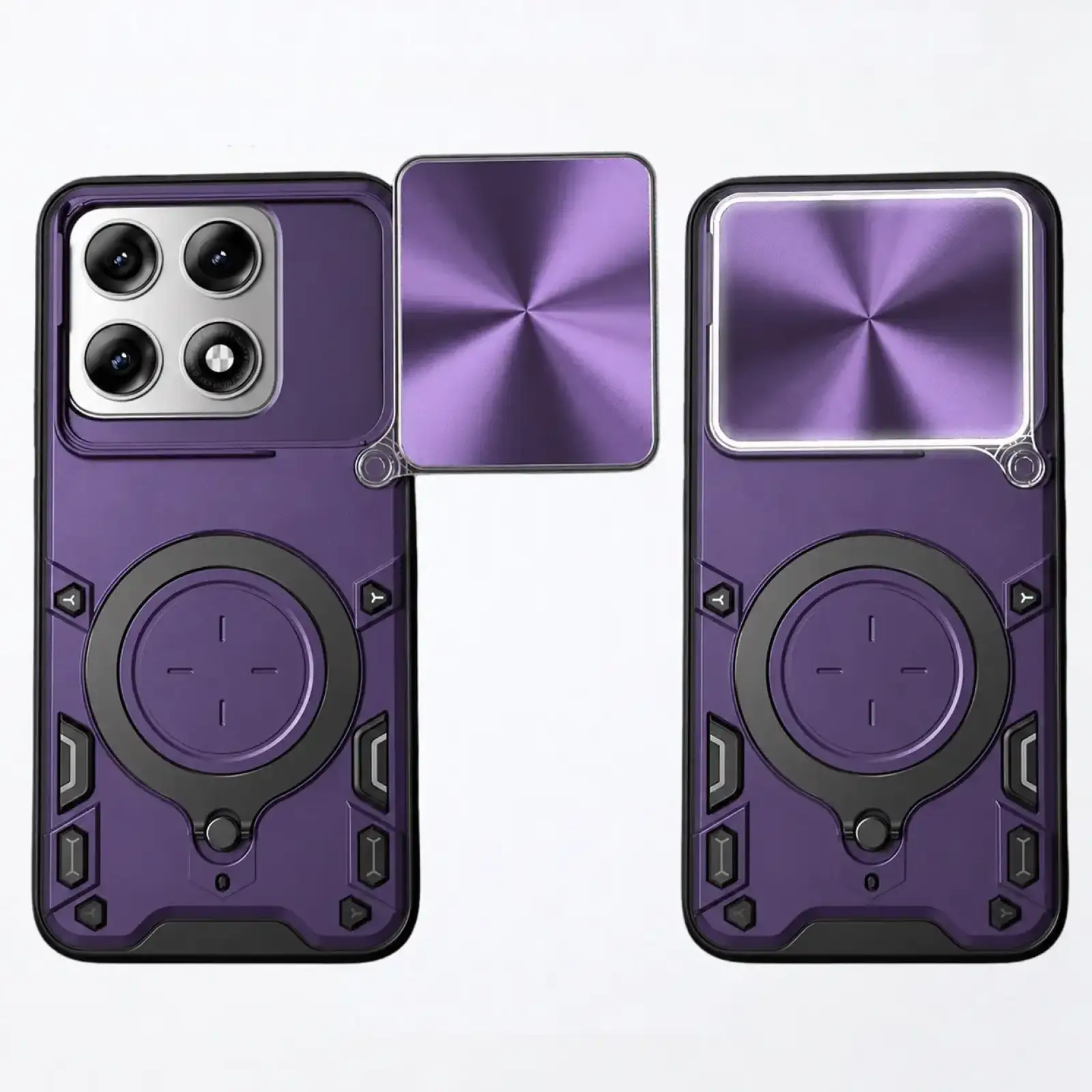 Чехол BeCover Full Guard Slide Magnetic для Motorola Edge 70 Pro Purple (716394)