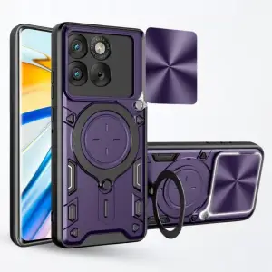 Чехол BeCover Full Guard Slide Magnetic для Motorola Edge 70 Purple (716390)