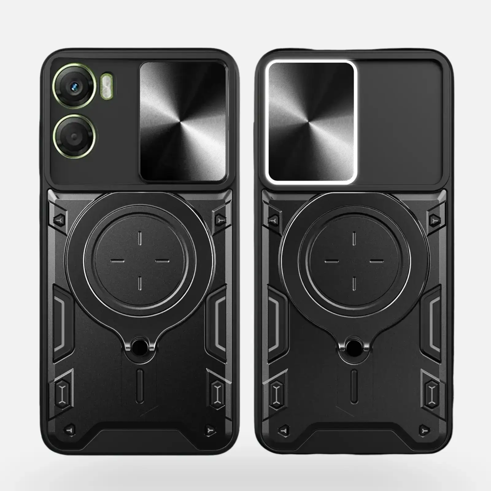 Чехол BeCover Full Guard Slide Magnetic для Motorola Moto G06 / G06 Power 4G Black (716395)