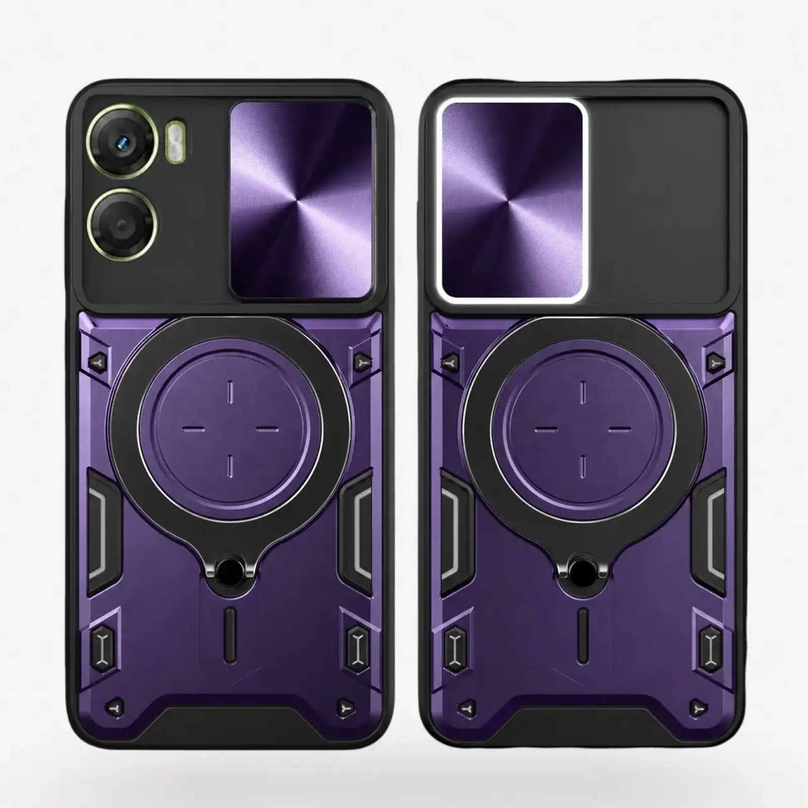 Чехол BeCover Full Guard Slide Magnetic для Motorola Moto G06 / G06 Power 4G Purple (716396)