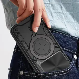 Чехол BeCover Full Guard Slide Magnetic для Poco F8 Pro Black (716411)