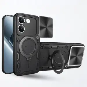 Чехол BeCover Full Guard Slide Magnetic для Poco X8 Pro 5G Black (716413)