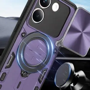 Чехол BeCover Full Guard Slide Magnetic для Poco X8 Pro 5G Purple (716414)