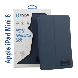 Цвет: Синий - Чехол BeCover Premium для Apple iPad mini 6 2021 Deep Blue (706710)