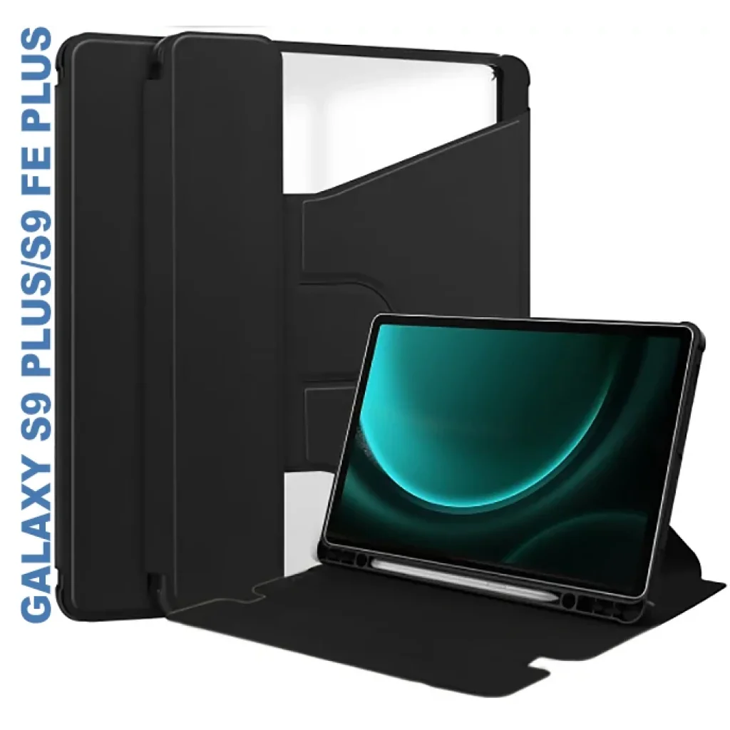 Чехол 360° Rotatable BeCover для Samsung Galaxy Tab S9 Plus (SM-X810/SM-X816)/S9 FE Plus (SM-X610/SM-X616) 12.4