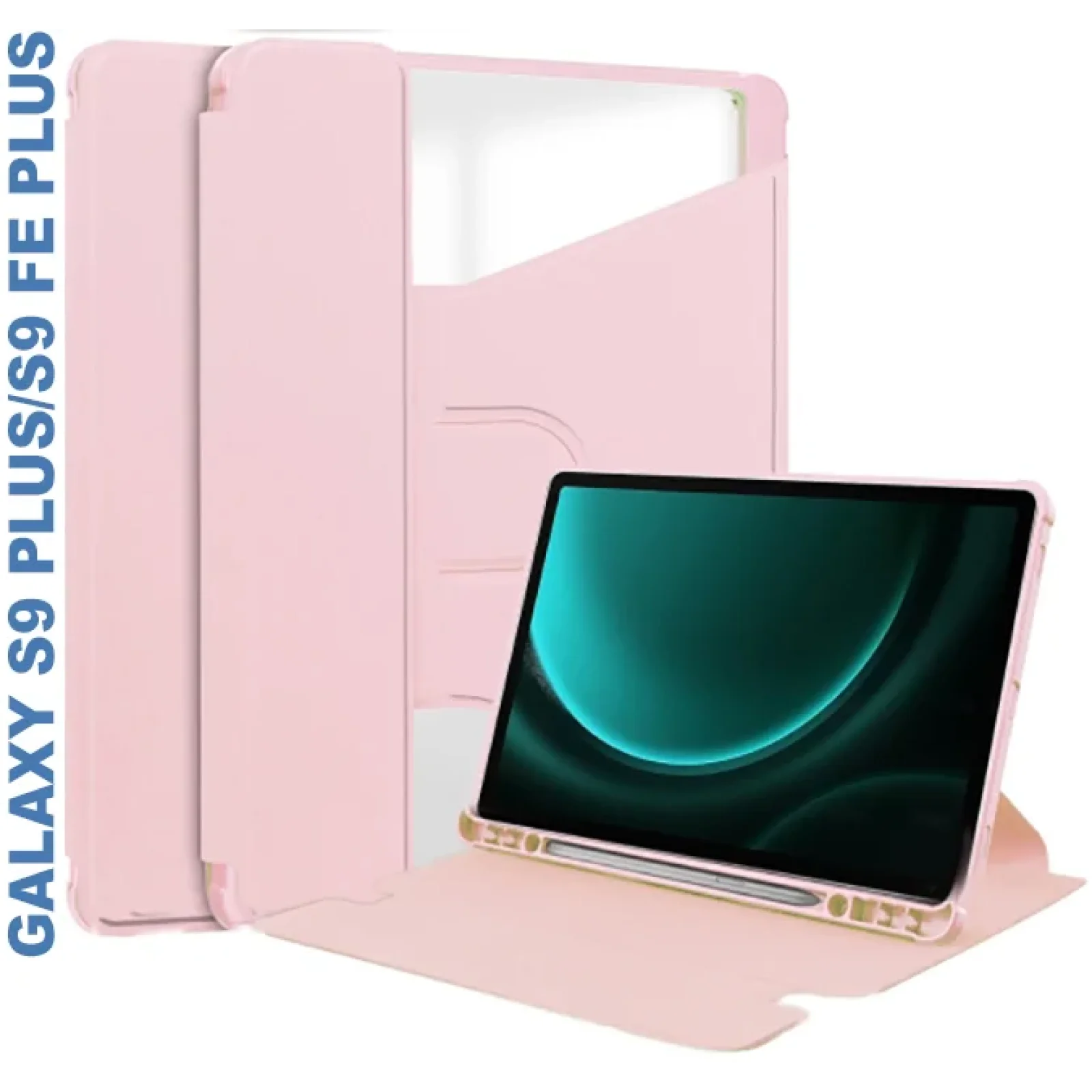 Чохол 360° Rotatable BeCover для Samsung Galaxy Tab S9 Plus (SM-X810/SM-X816)/S9 FE Plus (SM-X610/SM-X616) 12.4