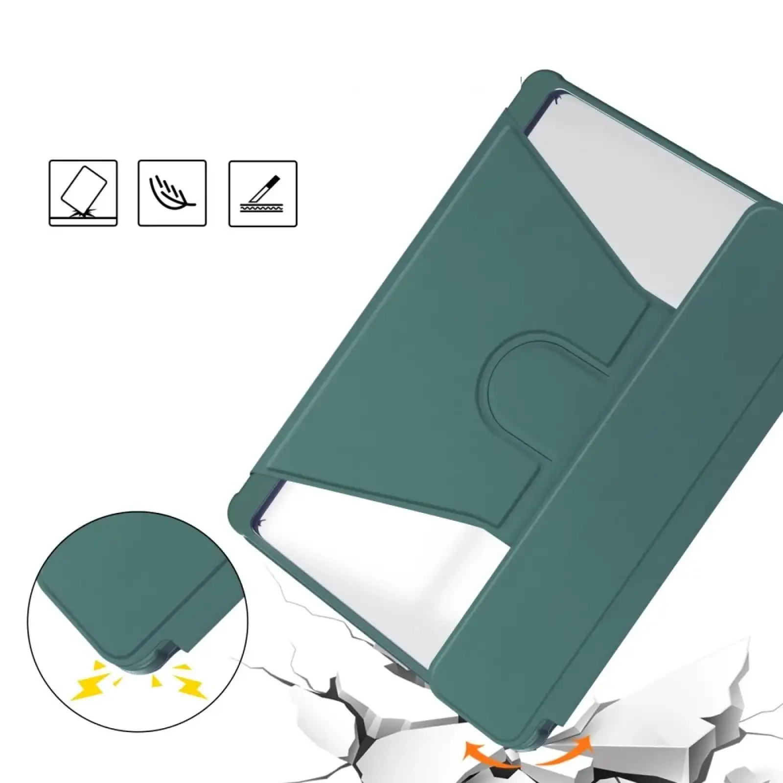 Чохол з бездротовою клавіатурою 360° Rotatable BeCover для Samsung Galaxy Tab S9 (SM-X710/SM-X716)/S9 FE (SM-X510/SM-X516B) 11.0