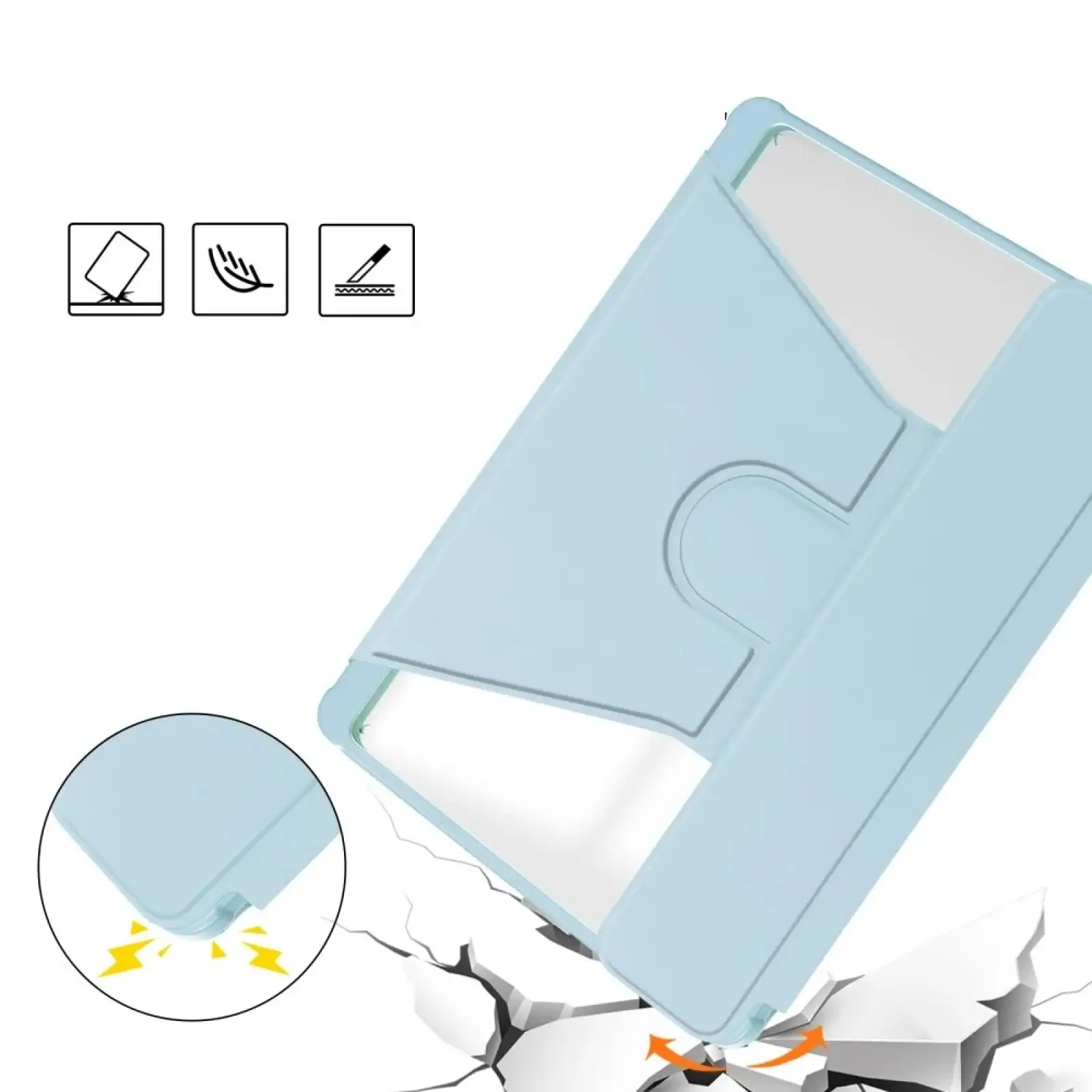 Чехол с беспроводной клавиатурой 360° Rotatable BeCover для Samsung Galaxy Tab S9 (SM-X710/SM-X716)/S9 FE (SM-X510/SM-X516B) 11.0