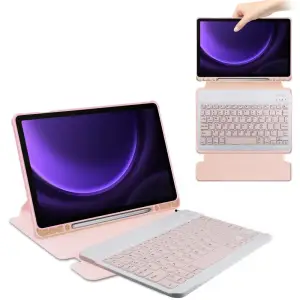 Чохол з бездротовою клавіатурою 360° Rotatable BeCover для Samsung Galaxy Tab S9 (SM-X710/SM-X716)/S9 FE (SM-X510/SM-X516B) 11.0
