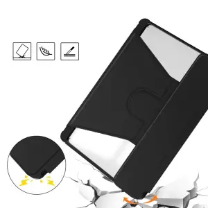 Чохол з бездротовою клавіатурою 360° Rotatable BeCover для Samsung Galaxy Tab S9 Plus (SM-X810/SM-X816)/S9 FE Plus (SM-X610/SM-X616) 12.4