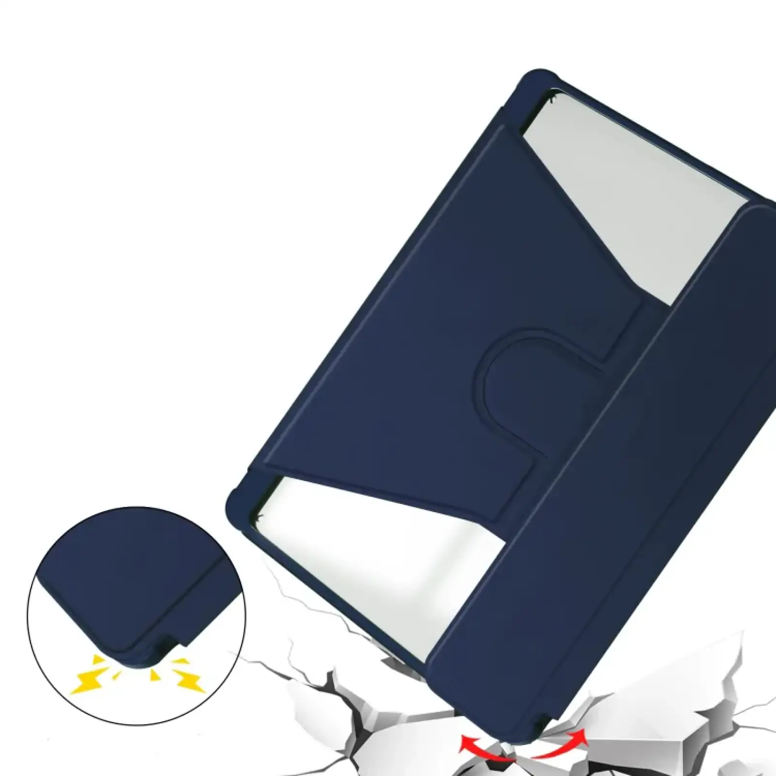 Чохол з бездротовою клавіатурою 360° Rotatable BeCover для Samsung Galaxy Tab S9 Plus (SM-X810/SM-X816)/S9 FE Plus (SM-X610/SM-X616) 12.4
