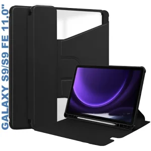 Колір: Чорний - Чохол 360° Rotatable BeCover для Samsung Galaxy Tab S9 (SM-X710/SM-X716)/S9 FE (SM-X510/SM-X516B) 11.0" Black (710432)