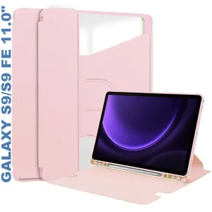 Колір: Рожевий - Чохол 360° Rotatable BeCover для Samsung Galaxy Tab S9 (SM-X710/SM-X716)/S9 FE (SM-X510/SM-X516B) 11.0" Pink (710436)