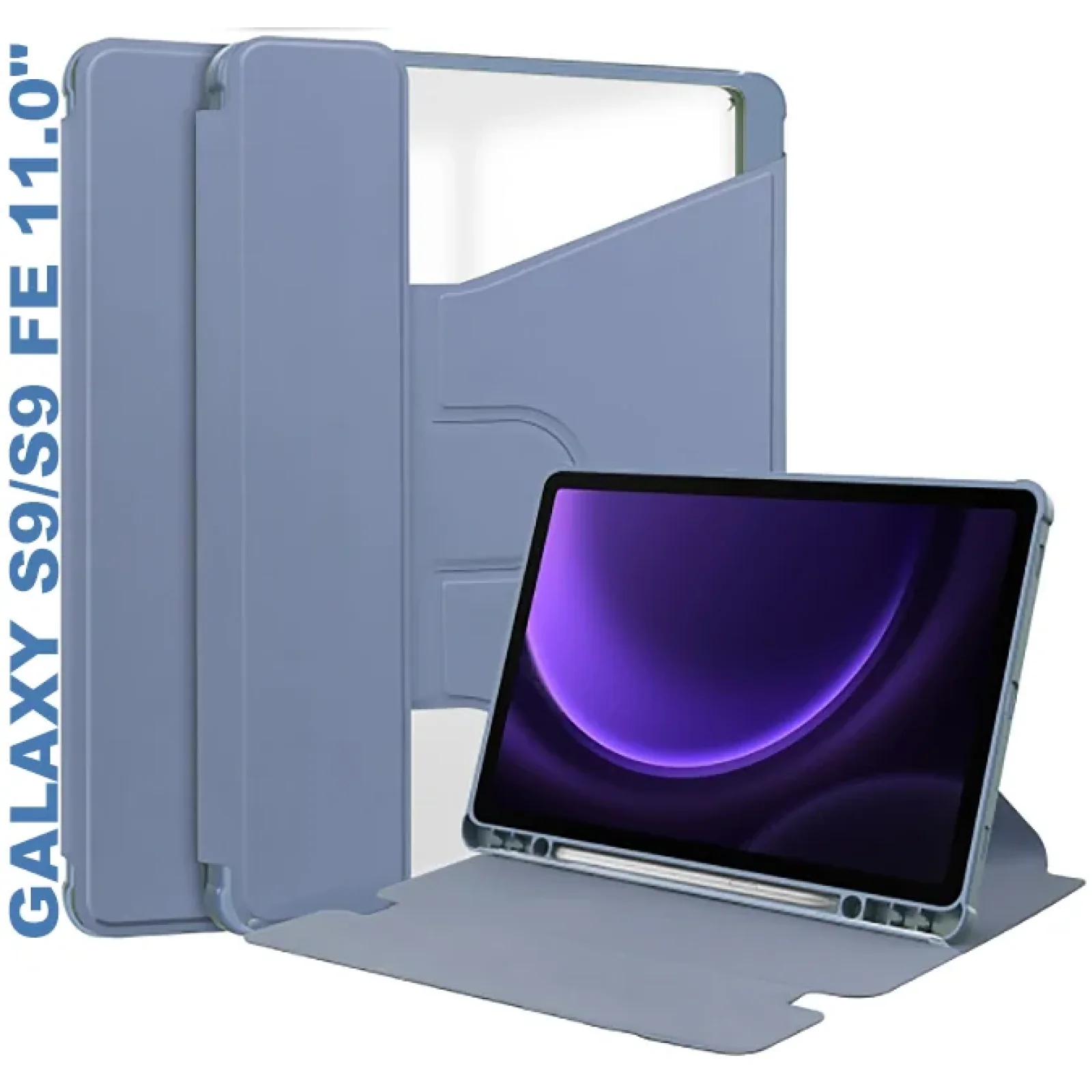 Чохол 360° Rotatable BeCover для Samsung Galaxy Tab S9 (SM-X710/SM-X716)/S9 FE (SM-X510/SM-X516B) 11.0