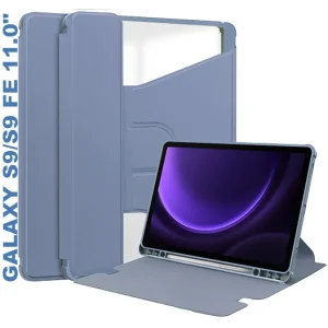 Колір: Фіолетовий - Чохол 360° Rotatable BeCover для Samsung Galaxy Tab S9 (SM-X710/SM-X716)/S9 FE (SM-X510/SM-X516B) 11.0" Purple (710437)