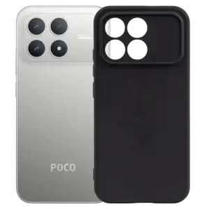 Чохол Silicone BeCover для Poco F8 Pro Black (715063)