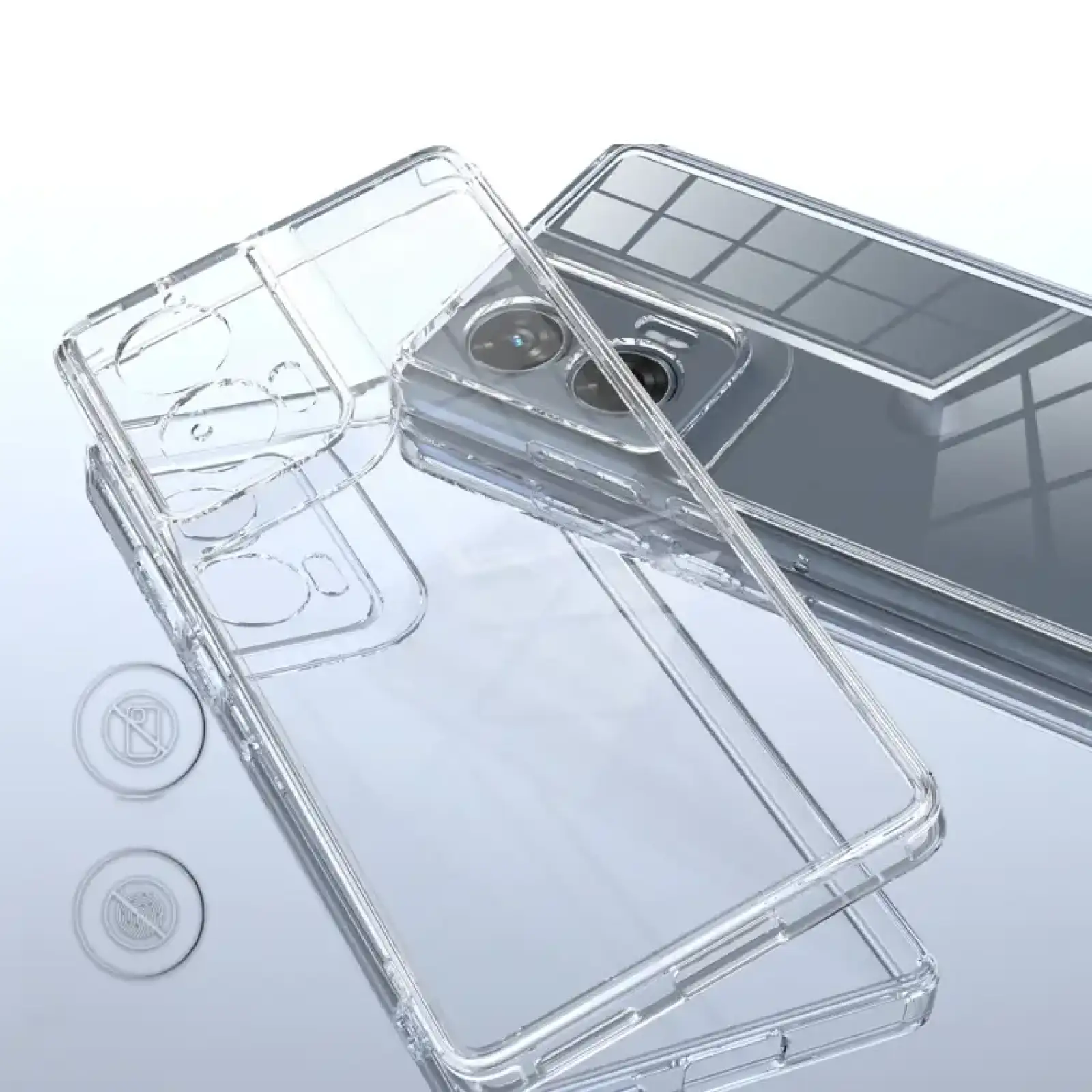Чохол BeCover для Motorola Edge 50 Fusion Transparancy (712743)