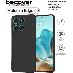Чохол BeCover для Motorola Edge 60 Black (713770)