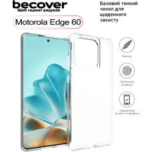 Чохол BeCover для Motorola Edge 60 Transparancy (713771)