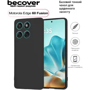 Чохол BeCover для Motorola Edge 60 Fusion Black (713772)
