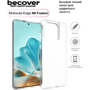Чохол BeCover для Motorola Edge 60 Fusion Transparancy (713773)