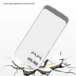Чохол BeCover для Motorola Moto G57 Transparent (716054)