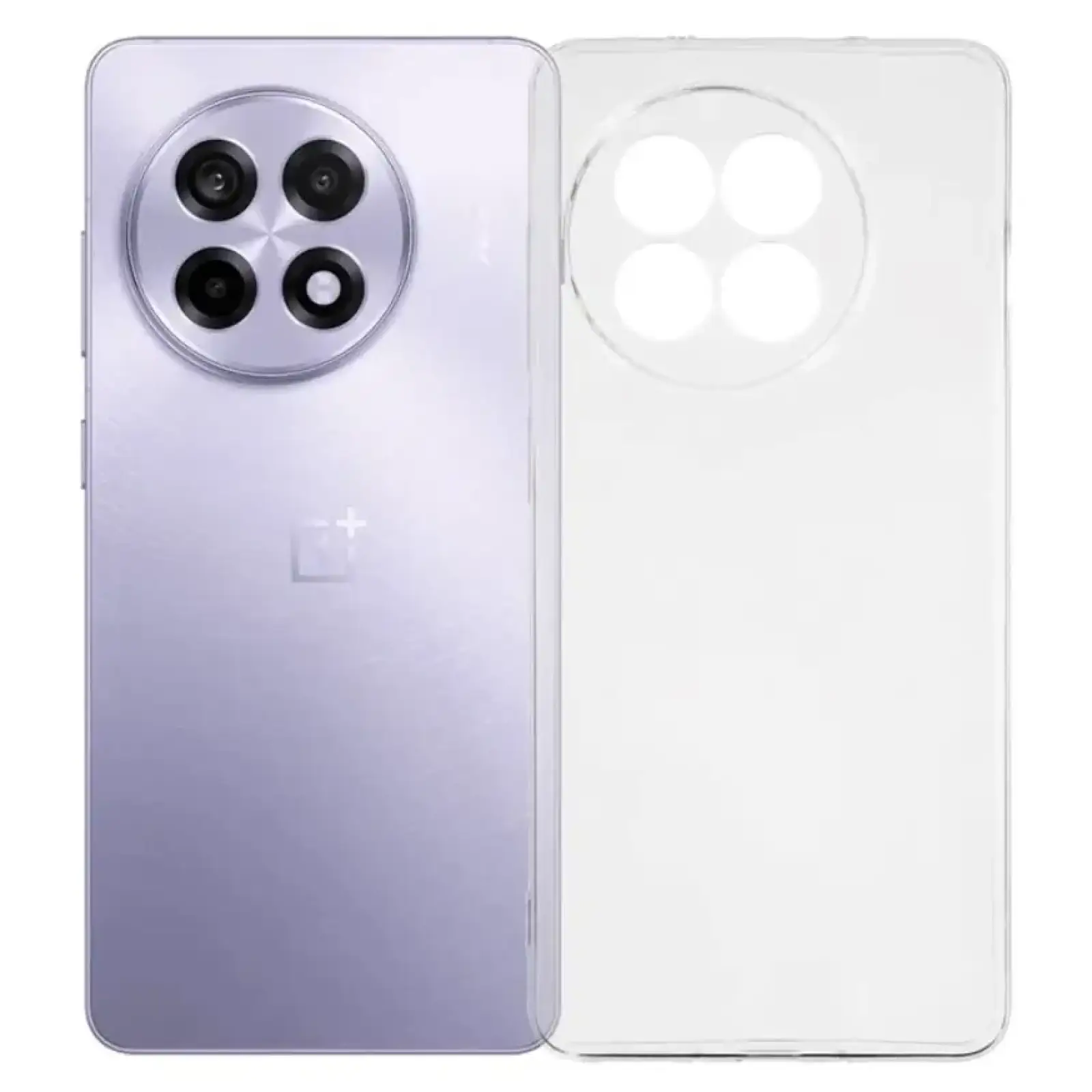 Чехол Silicone BeCover для OnePlus Ace 5 5G Transparancy (713161)