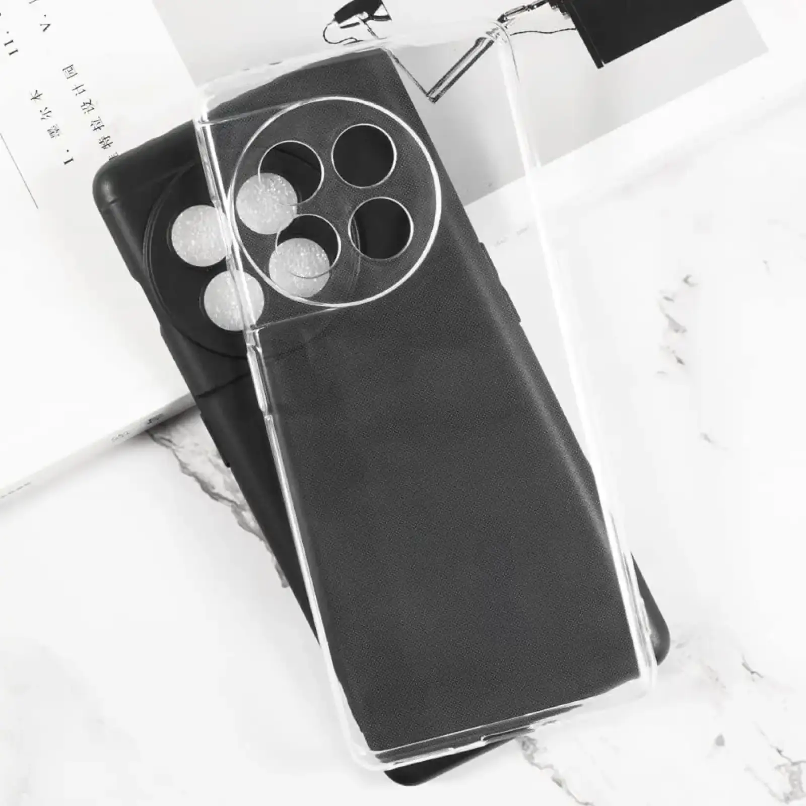 Чехол Silicone BeCover для OnePlus Ace 5 5G Transparancy (713161)