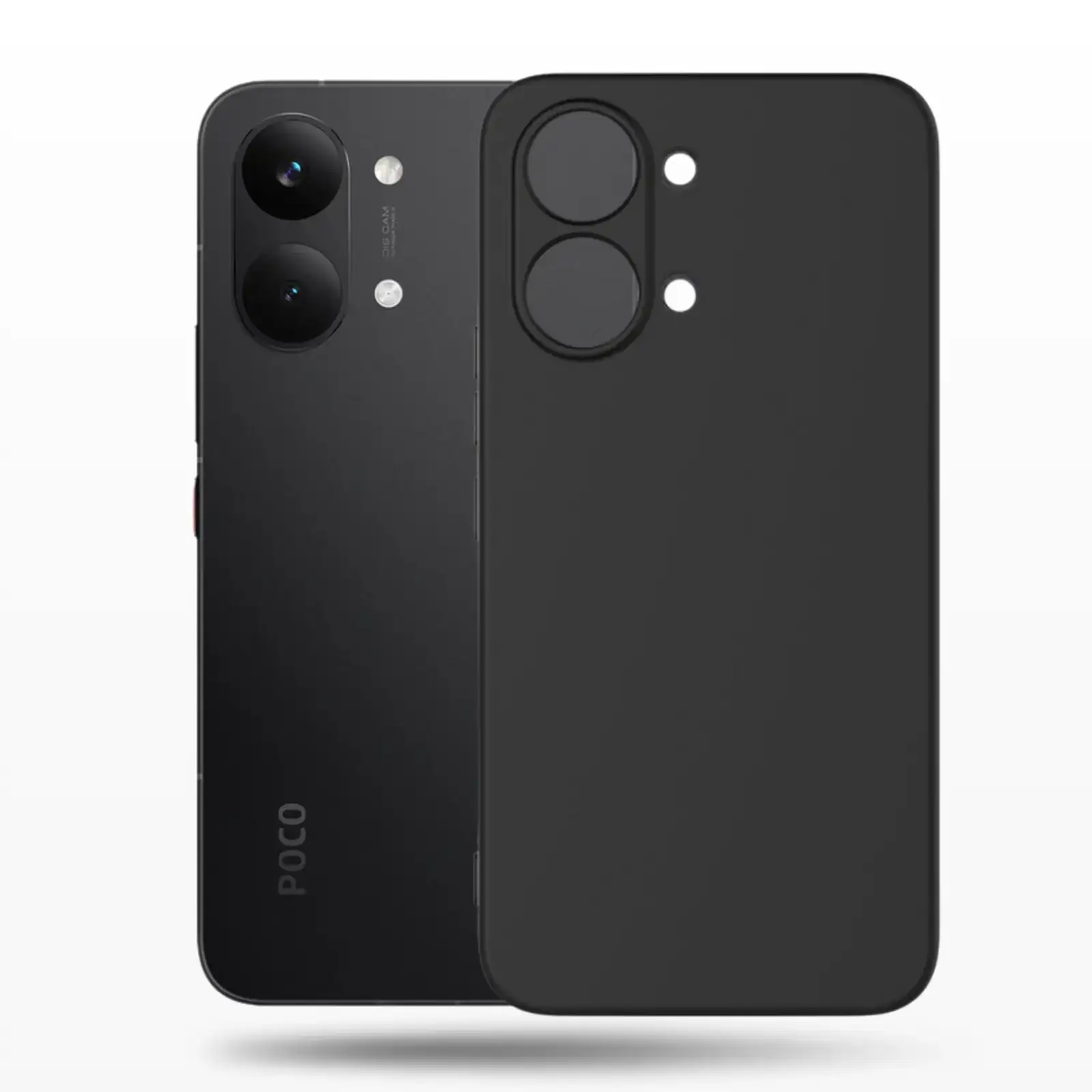 Чохол Silicone BeCover для Poco X8 Pro Max Black (716020)