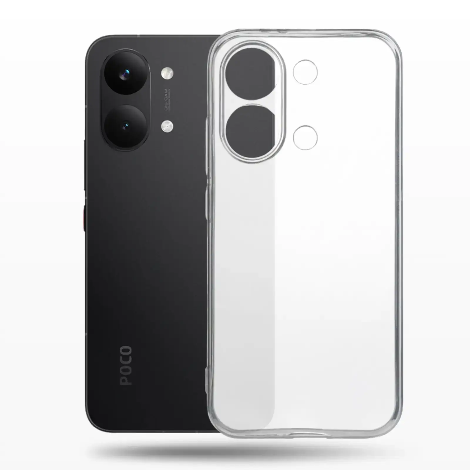 Чохол Silicone BeCover для Poco X8 Pro Max Transparent (716021)
