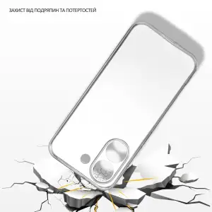 Чохол Silicone BeCover для Poco X8 Pro Transparent (716019)