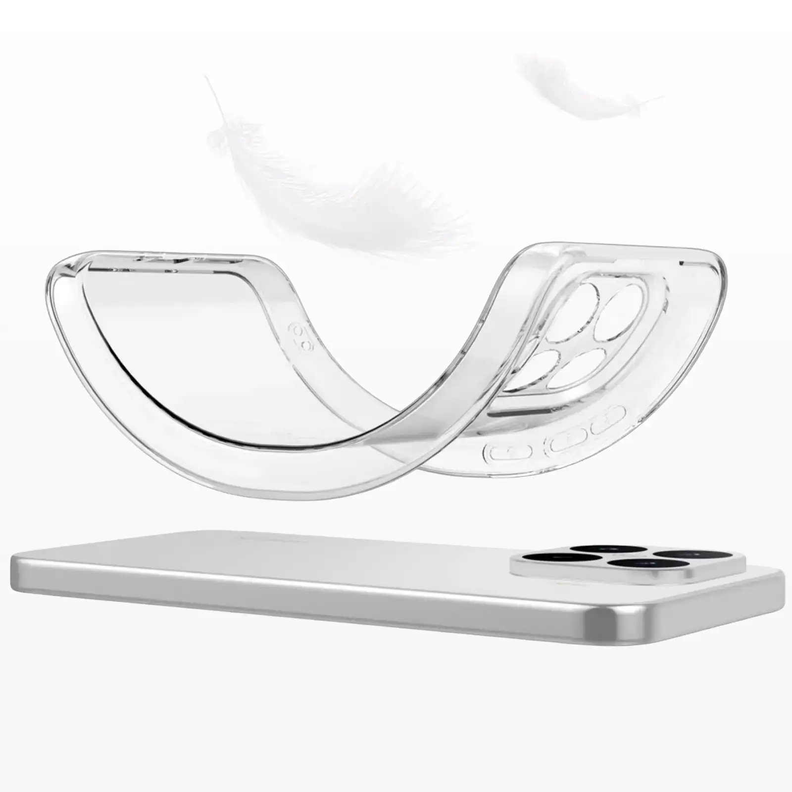 Чохол Silicone BeCover для Xiaomi 17T Pro Transparent (716072)