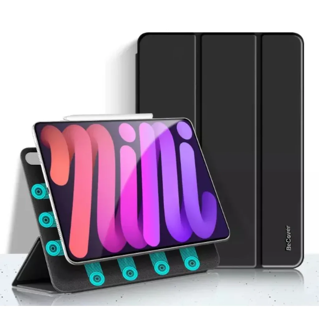 Силіконовий чохол-книжка BeCover для Apple iPad Mini 6 Black (707519)
