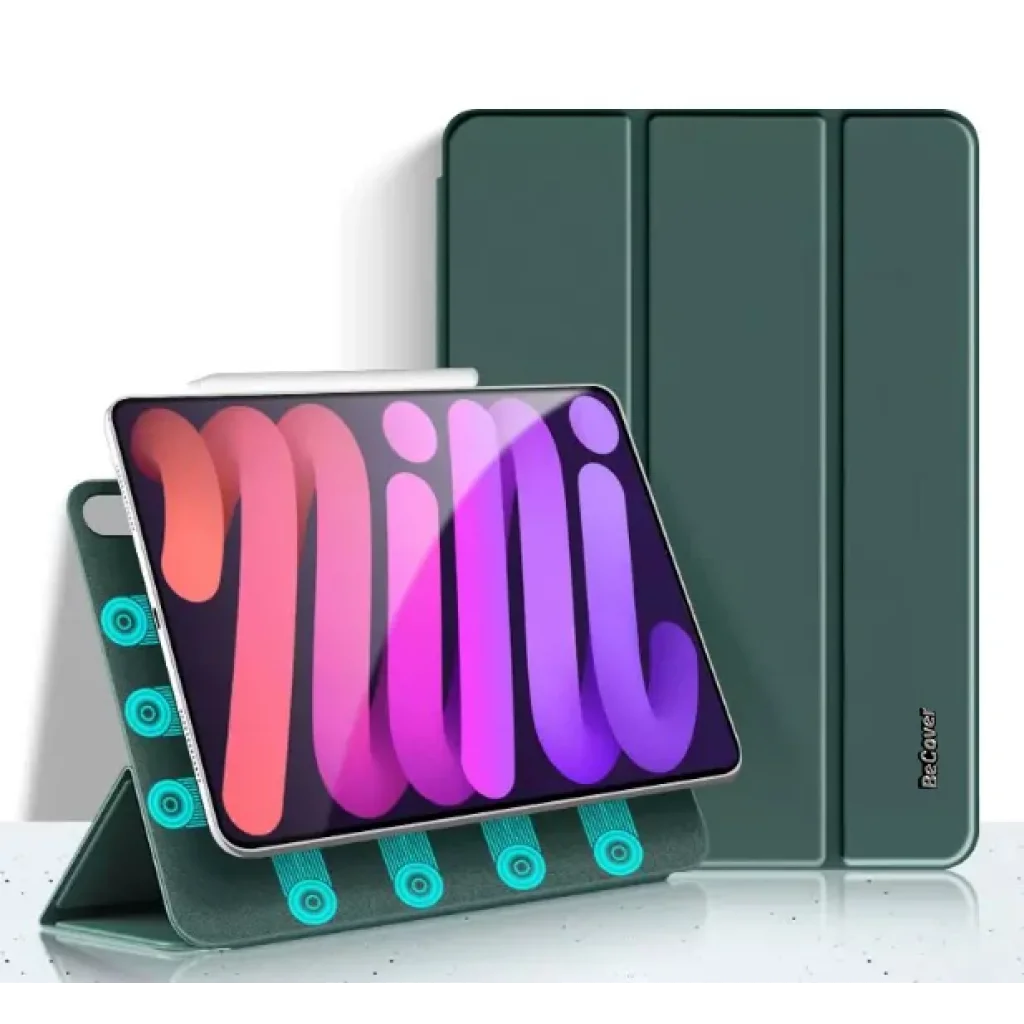Силіконовий чохол-книжка BeCover для Apple iPad Mini 6 Dark Green (707521)