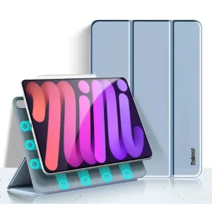 Силиконовый чехол-книжка BeCover для Apple iPad Mini 6 Light Blue (707523)
