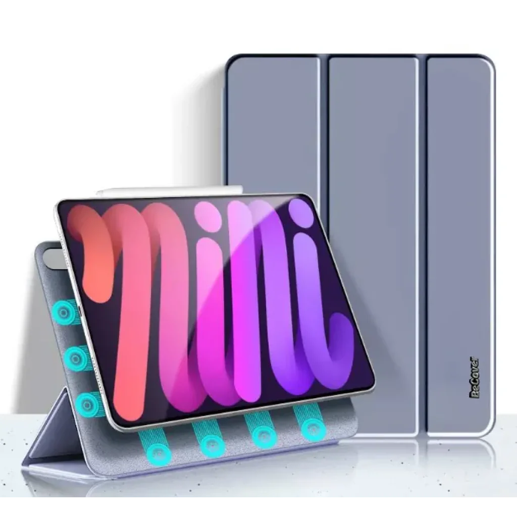 Силіконовий чохол-книжка BeCover для Apple iPad Mini 6 Purple (707524)