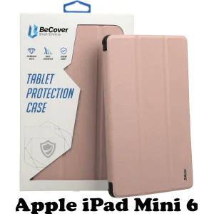 Силиконовый чехол-книжка BeCover для Apple iPad Mini 6 Rose Gold (707526)