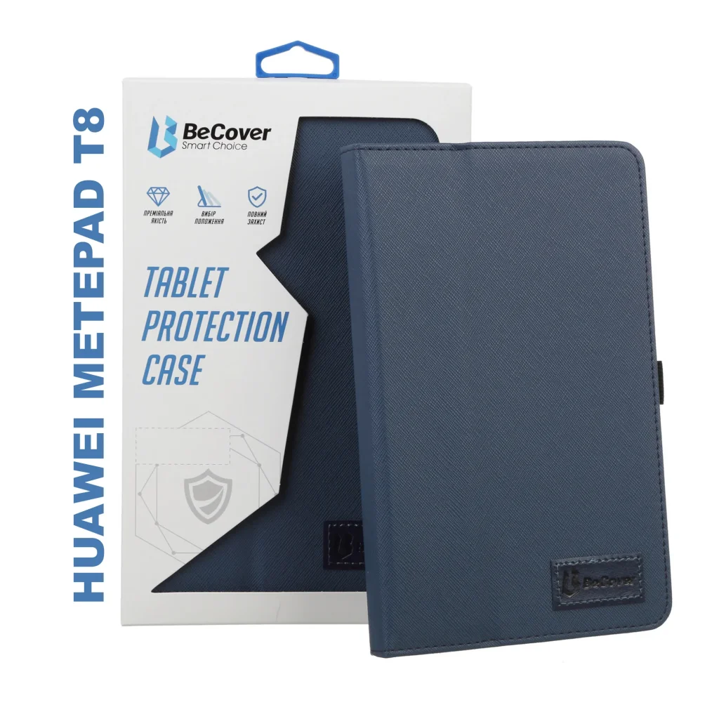 Чехол BeCover Slimbook для Huawei MatePad T8 Deep Blue (705448)