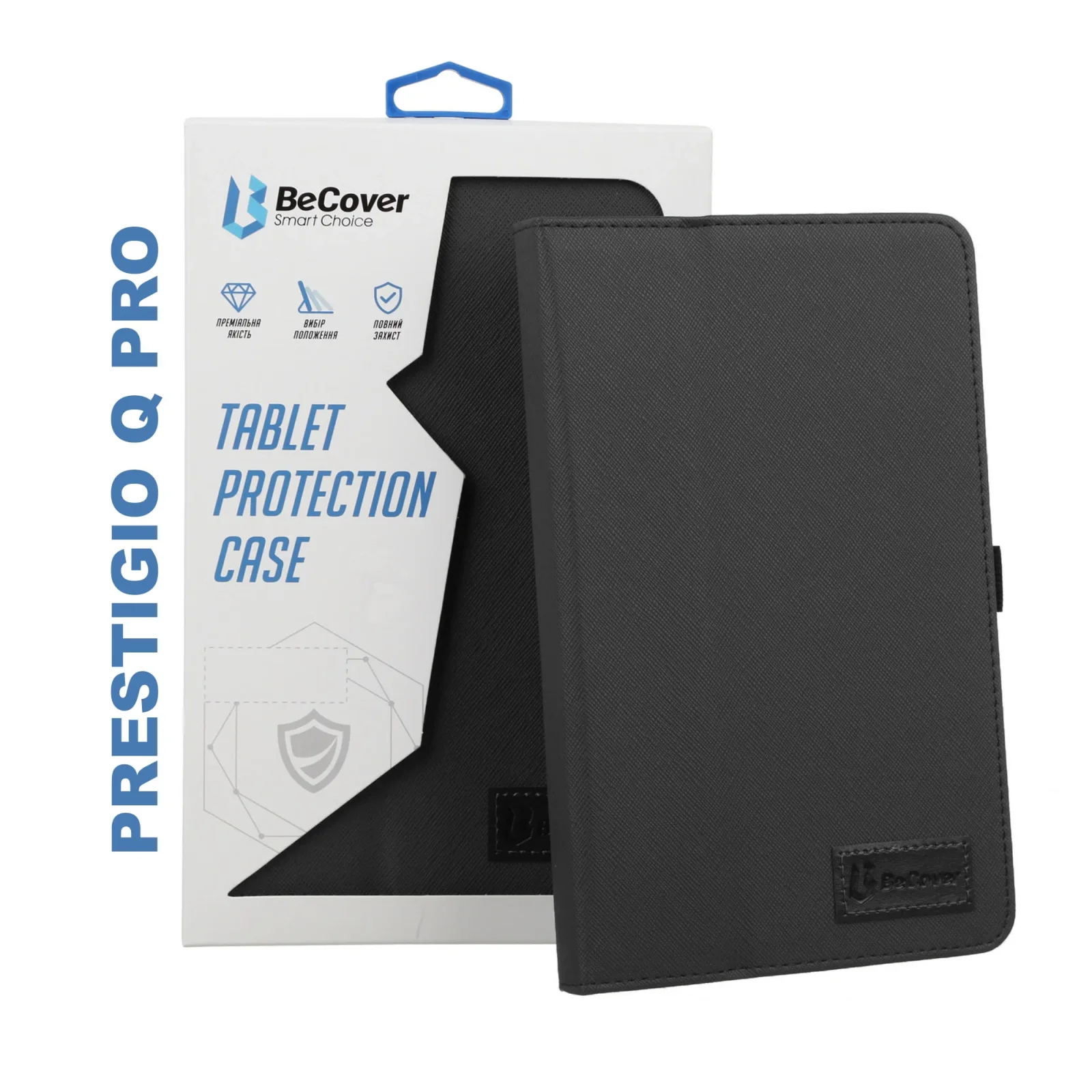 Чохол BeCover Slimbook для Prestigio Q Pro Black (705637)