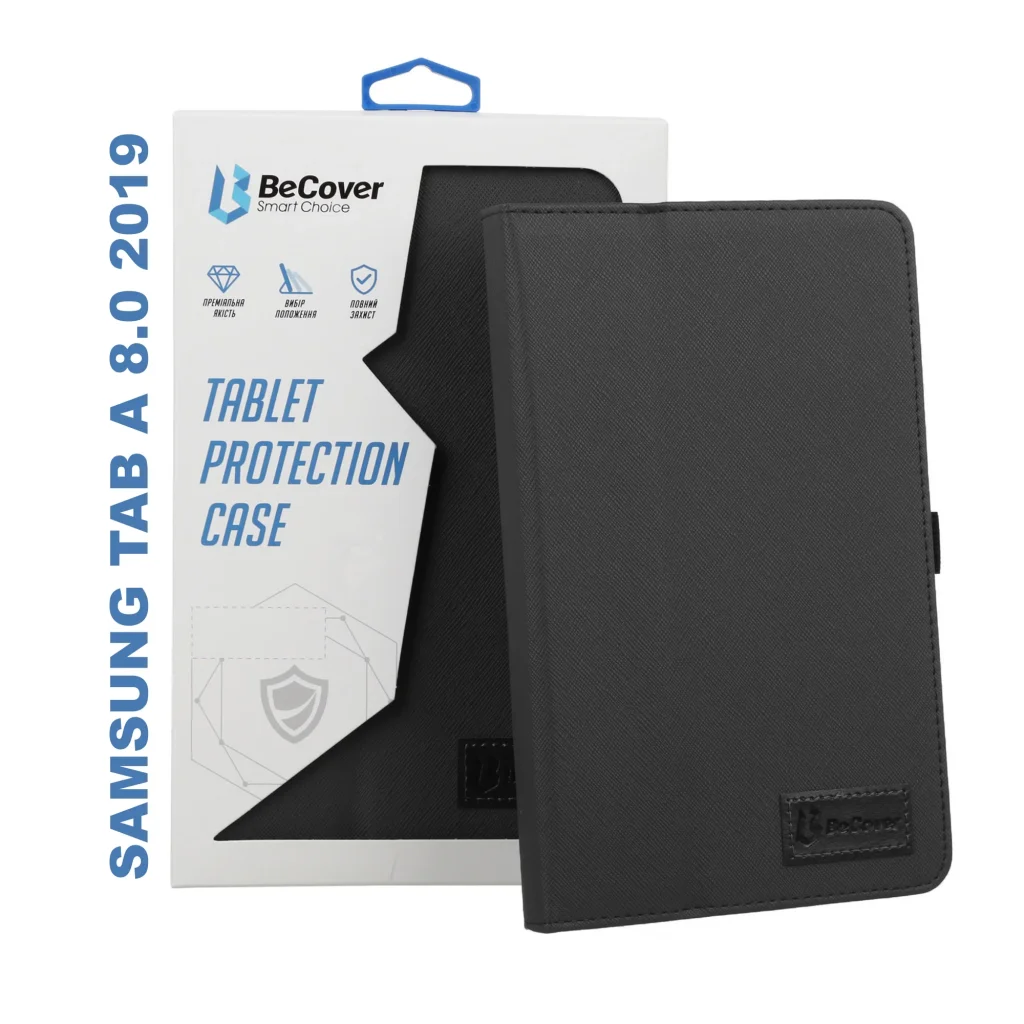 Чехол BeCover Slimbook для Samsung Galaxy Tab A 8.0 (2019) T290/T295/T297 Black (704070)
