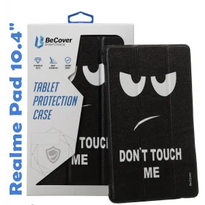 Колір: Чорний - Чохол-книжка BeCover Smart Case для Realme Pad 10.4" Don't Touch (708271)