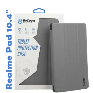 Колір: Сірий - Чохол-книжка BeCover Smart Case для Realme Pad 10.4" Gray (708267)