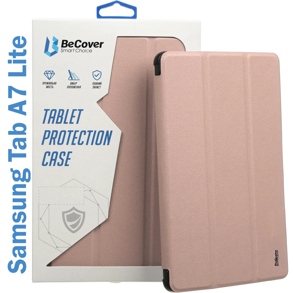 Чехол-книжка Flexible TPU Mate BeCover для Samsung Galaxy Tab A7 Lite SM-T220 / SM-T225 Gold (706476)