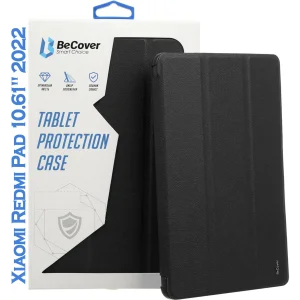 Колір: Чорний - Чохол-книжка BeCover Smart Case для Xiaomi Redmi Pad 10.61" 2022 Black (708722)